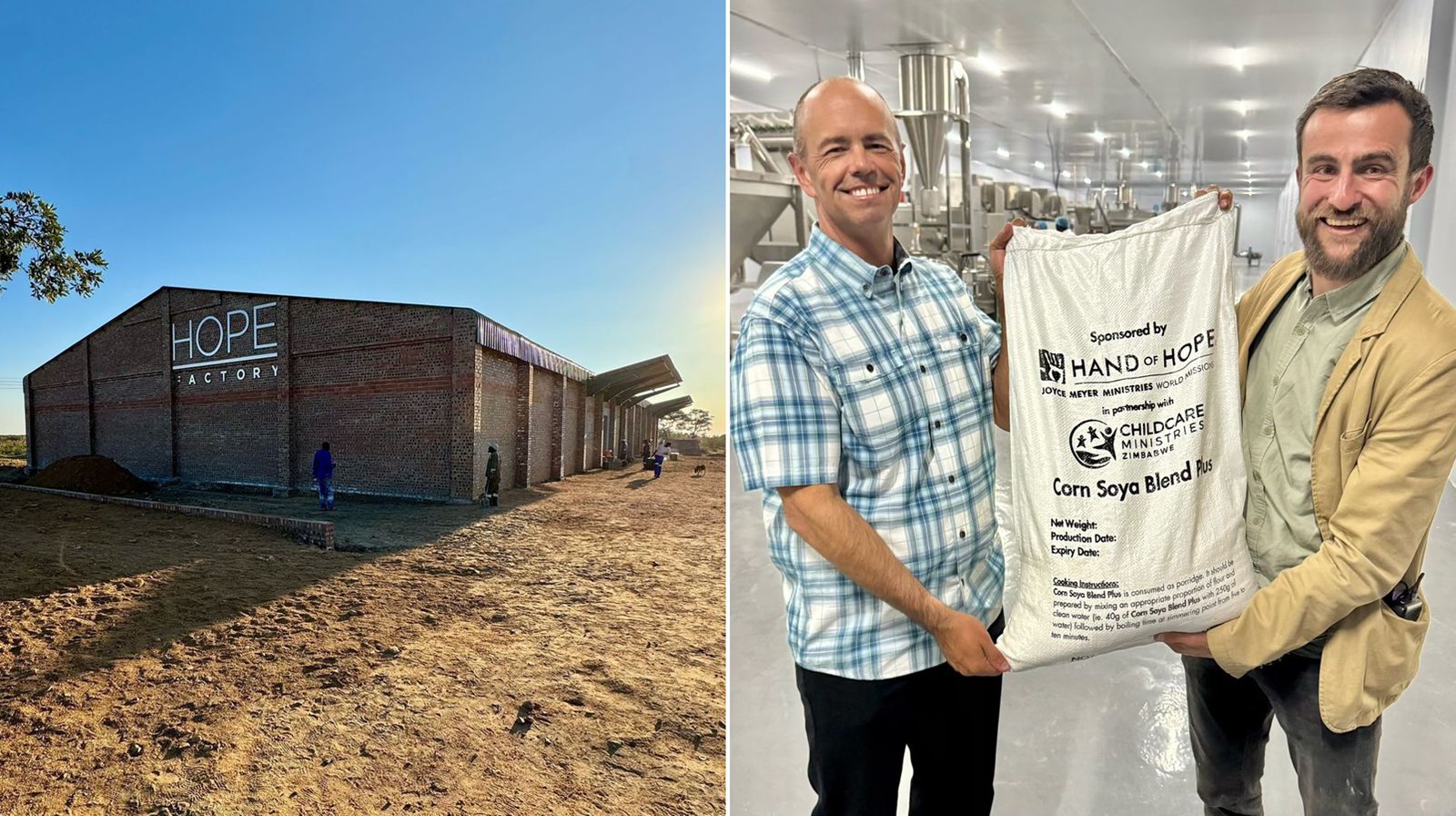 A fábrica irá salvar muitas vidas na região. (Foto: Reprodução/Instagram/Joyce Meyer)