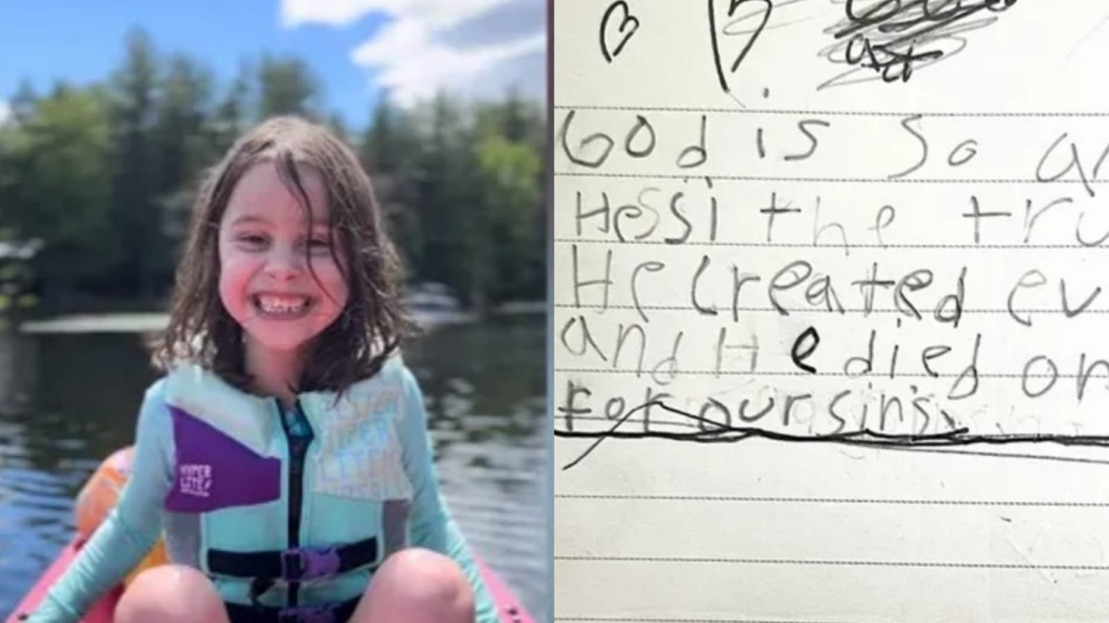 A menina Lucy sofreu graves ferimentos no crânio. (Foto: Fox News).