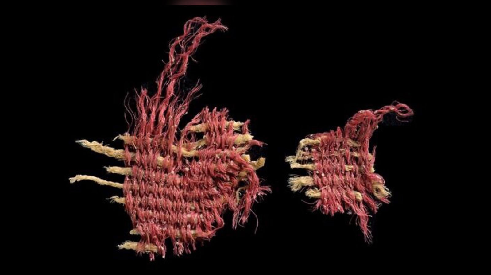 Tecido de 3.800 anos tingido de 'escarlate bíblico’ é encontrado em Israel