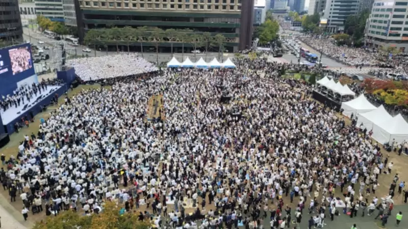 2 milhões de cristãos protestam contra ideologia de gênero e oram pela Coreia do Sul 