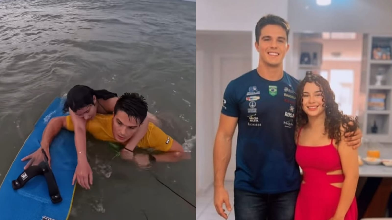 Atleta de kitesurf salva jovem que se afogava no mar: “Deus me usou”