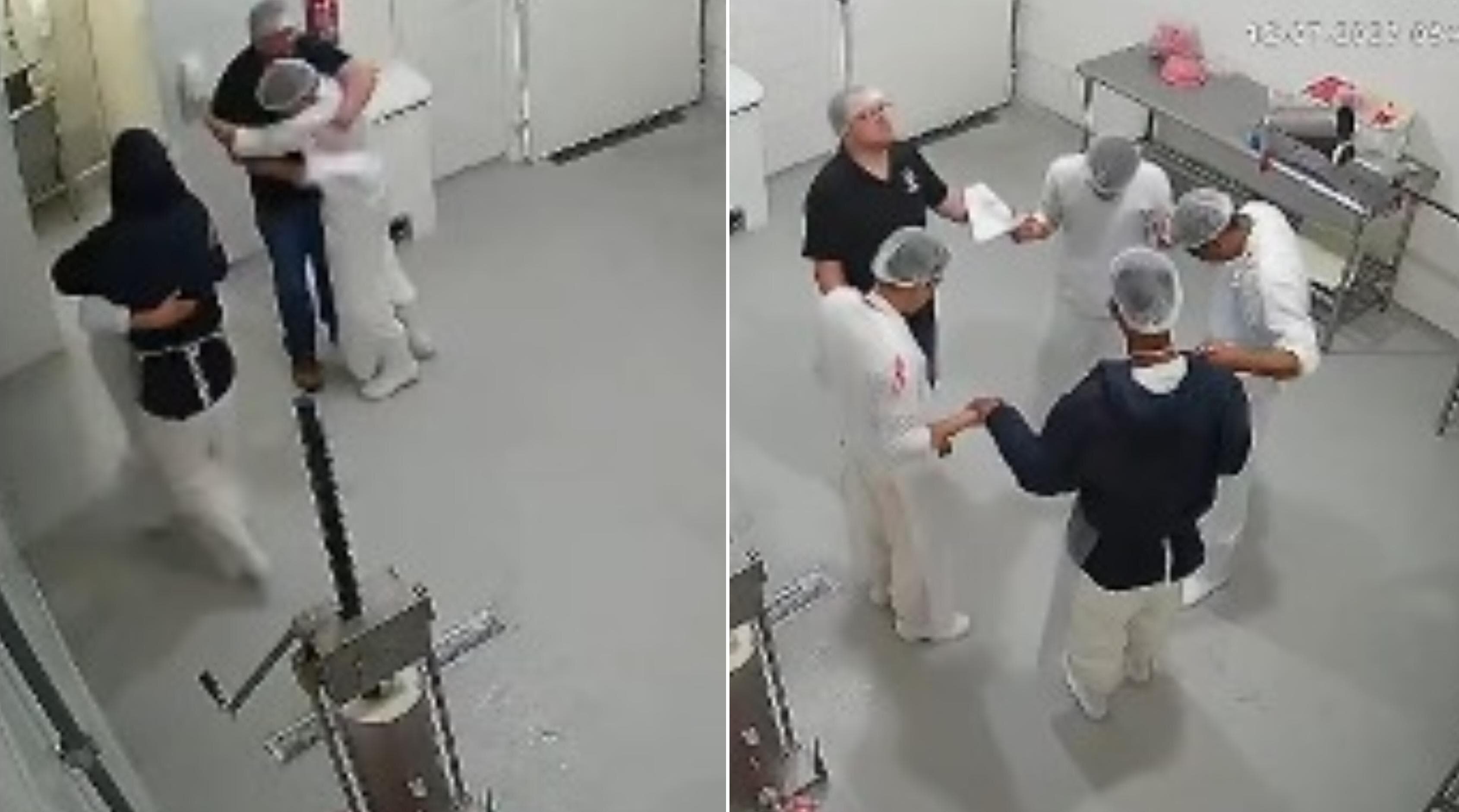 Funcionários fazem oração após conquista e vídeo emociona: ‘A fé em Deus nos ajudou’