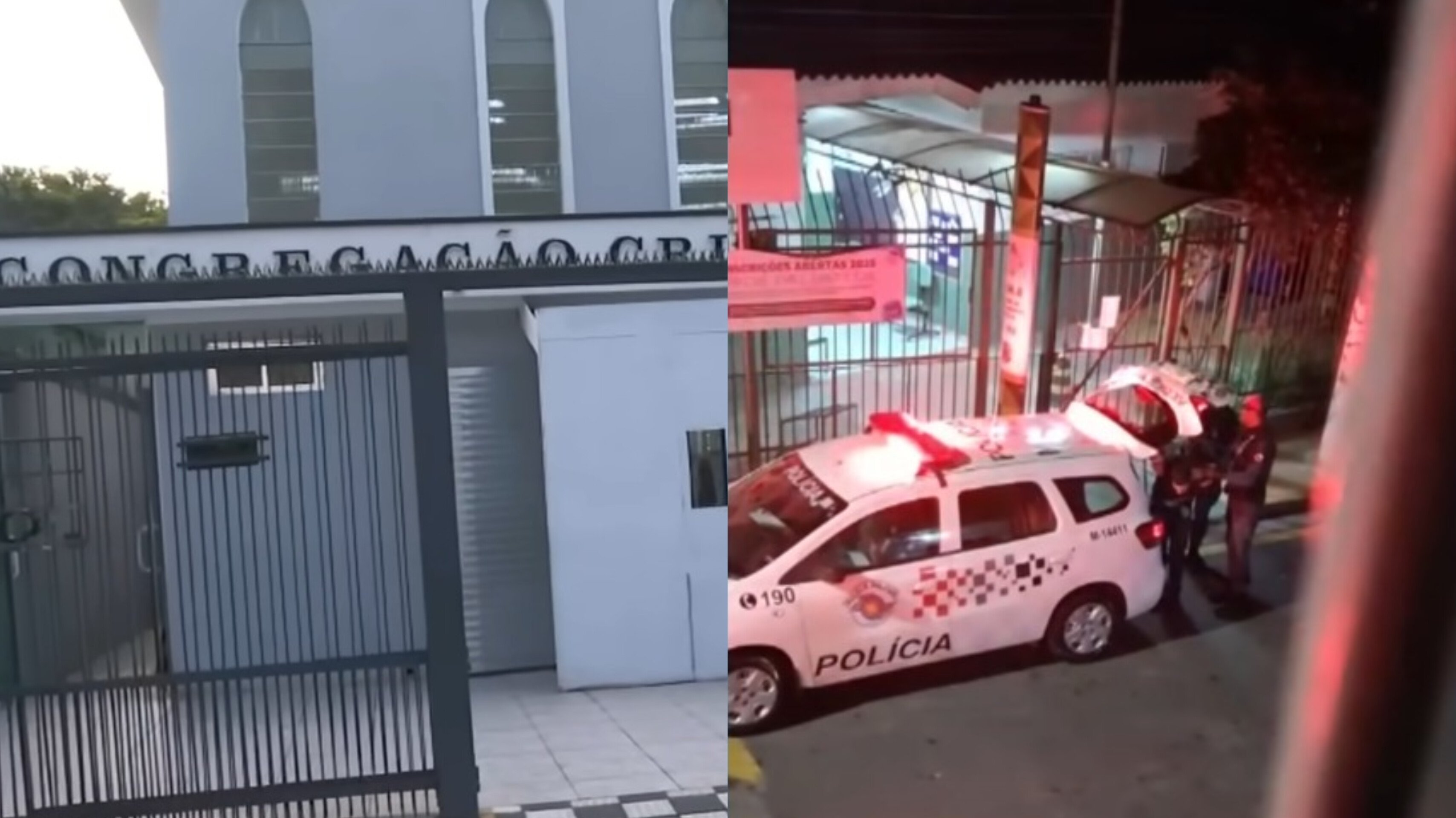 Homem finge ser voluntário, ataca membros e deixa feridos em igreja de SP
