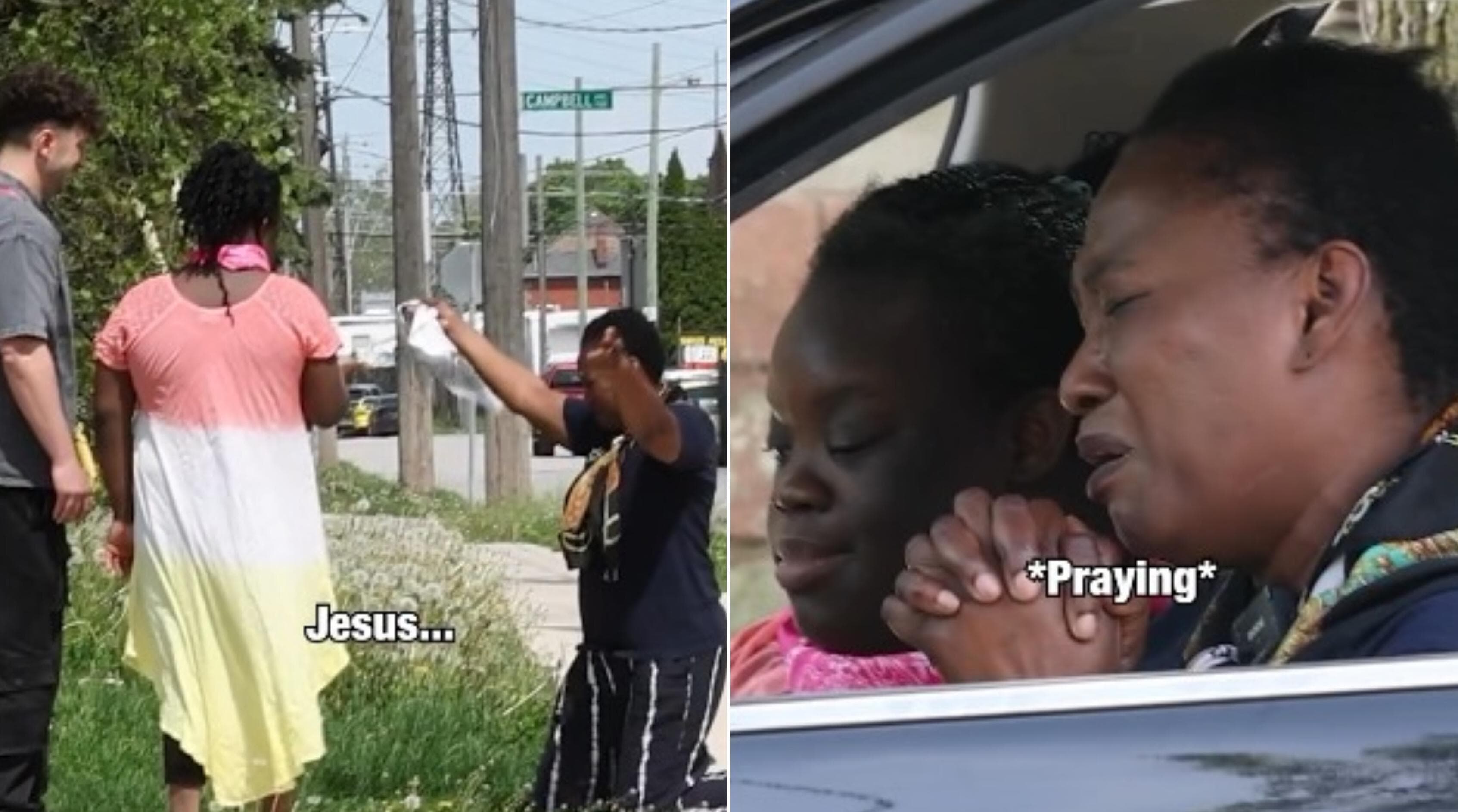 Viúva louva a Deus com a filha após ganhar carro: “Obrigada, Pai”
