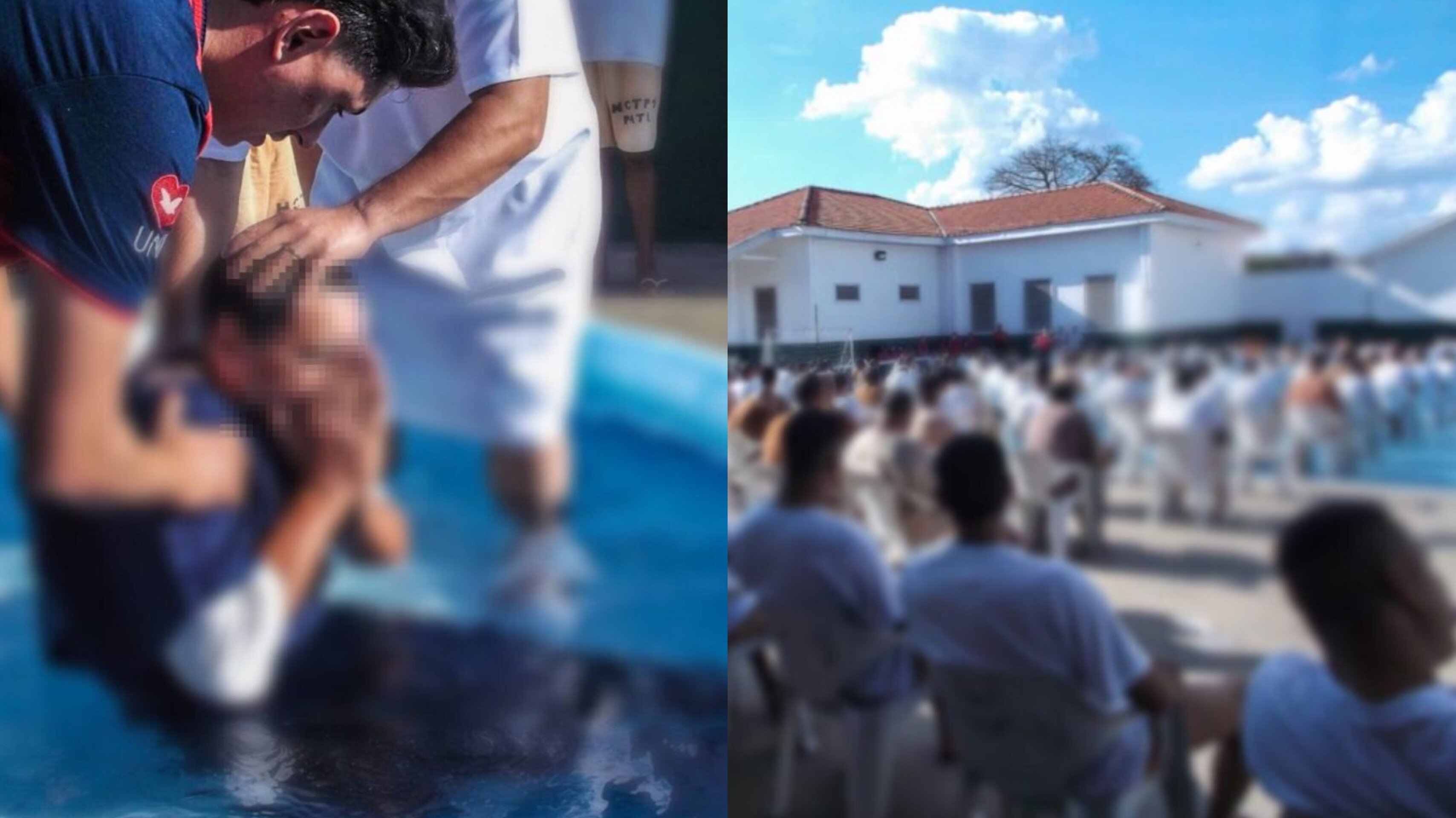 45 detentos são batizados em São Paulo: ‘Vidas transformadas’