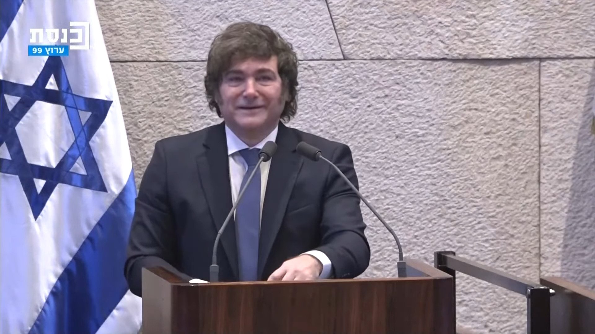 Milei transfere embaixada da Argentina de Tel Aviv para Jerusalém