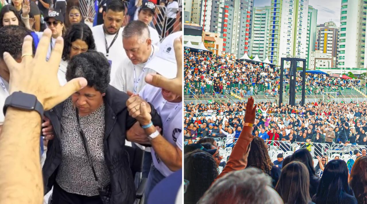 Seis paralíticos e um cego são curados em evento evangelístico no PR: “O Céu tocou a terra”