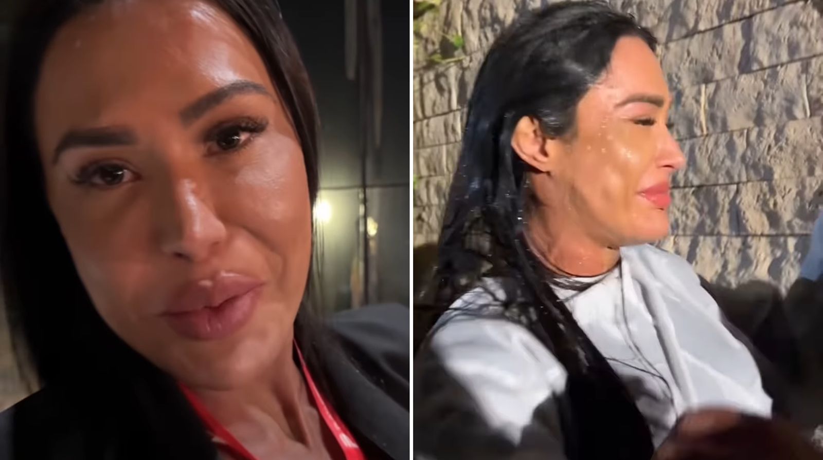 Gracyanne Barbosa é batizada e declara publicamente sua fé em Cristo