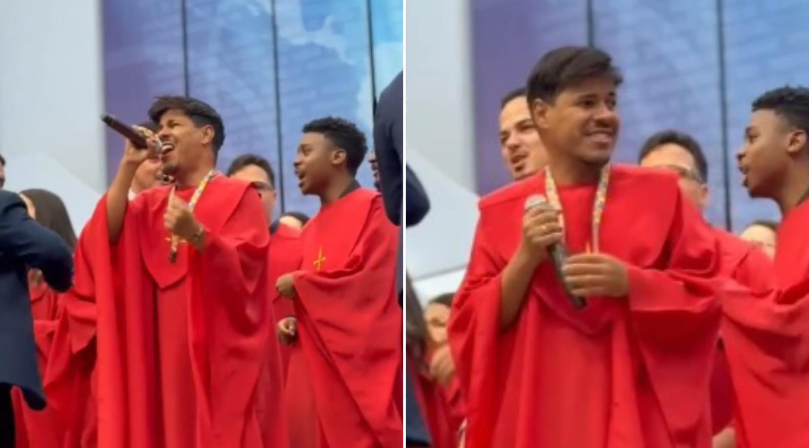 Jovem autista supera limitações e realiza sonho de louvar na igreja: “Sou adorador”