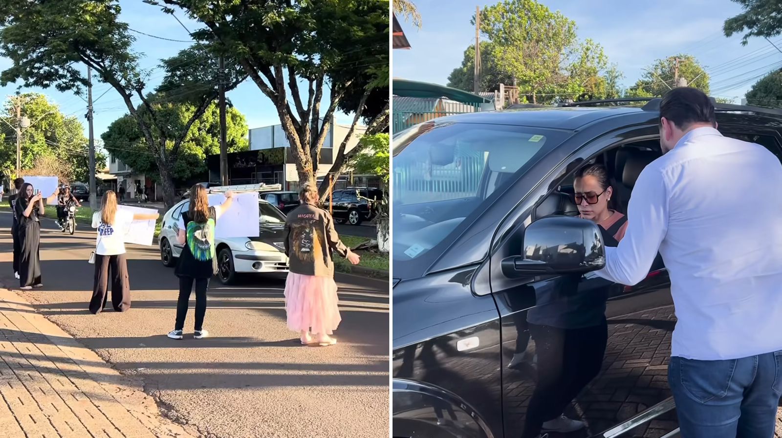 Igreja faz drive-thru de oração no Paraná: “Fomos chamados para ser luz”