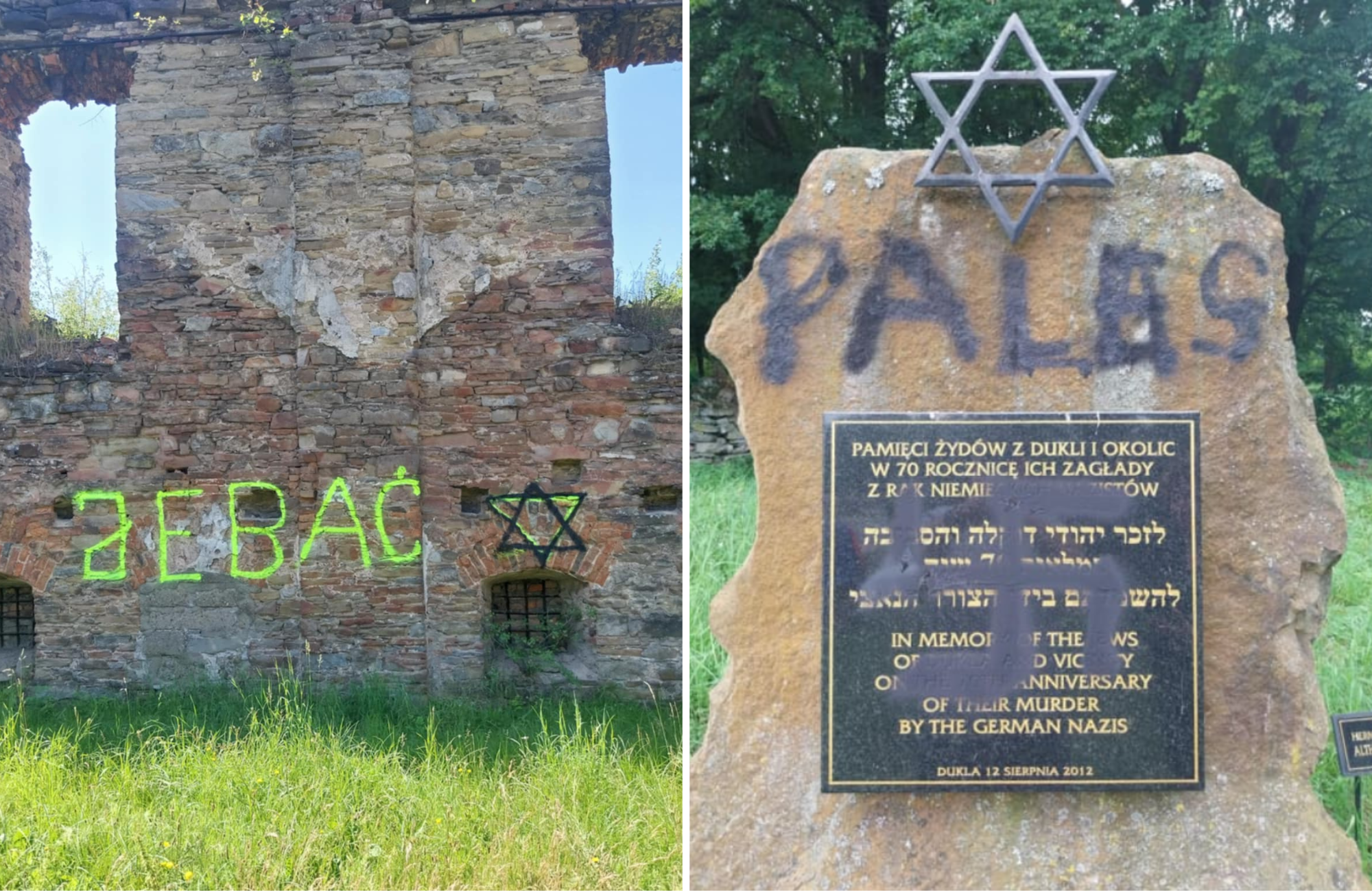 Memorial do Holocausto em cemitério judeu é alvo de vandalismo na Polônia