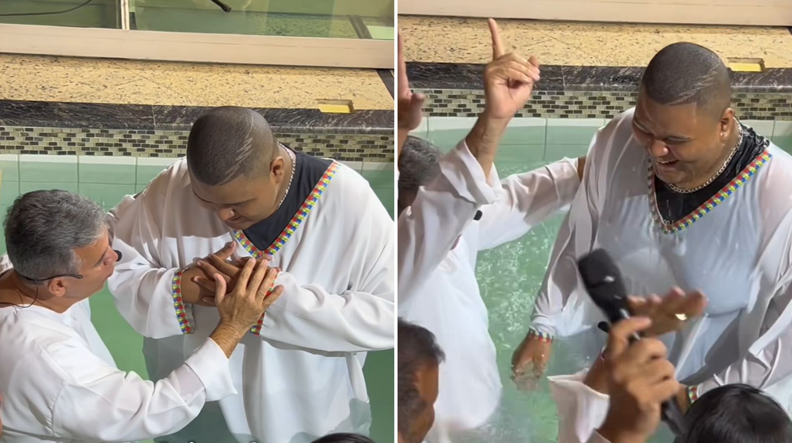Batismo de adolescente autista emociona igreja no Rio: “Ele é um milagre”