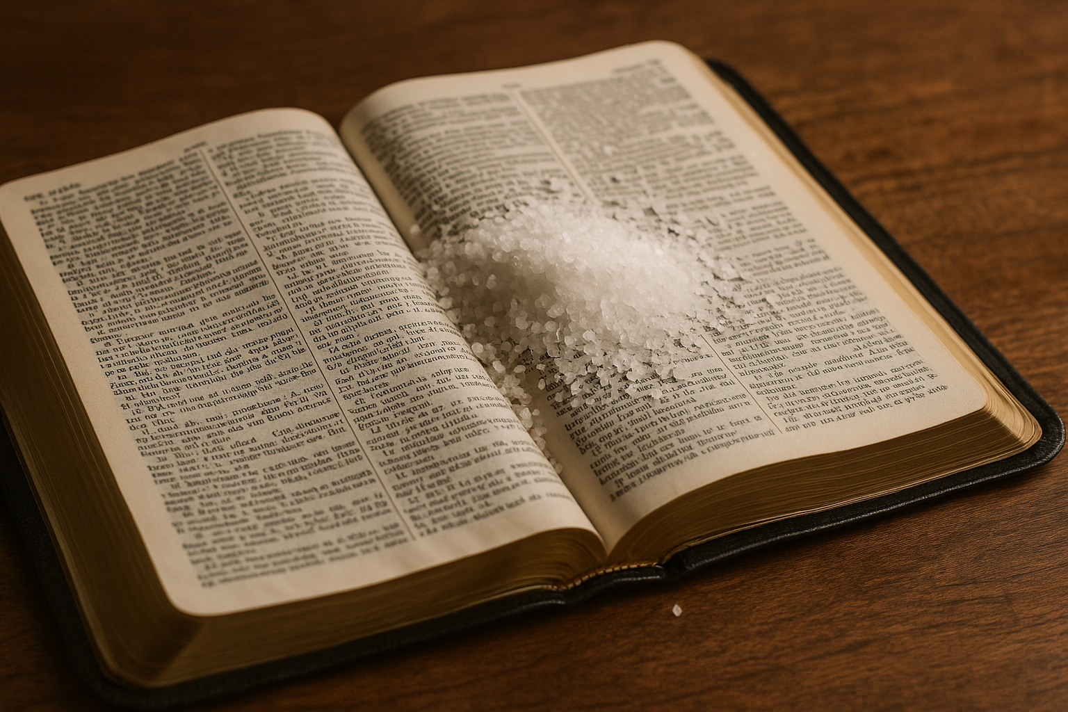 O valor espiritual do sal, elemento citado por Jesus