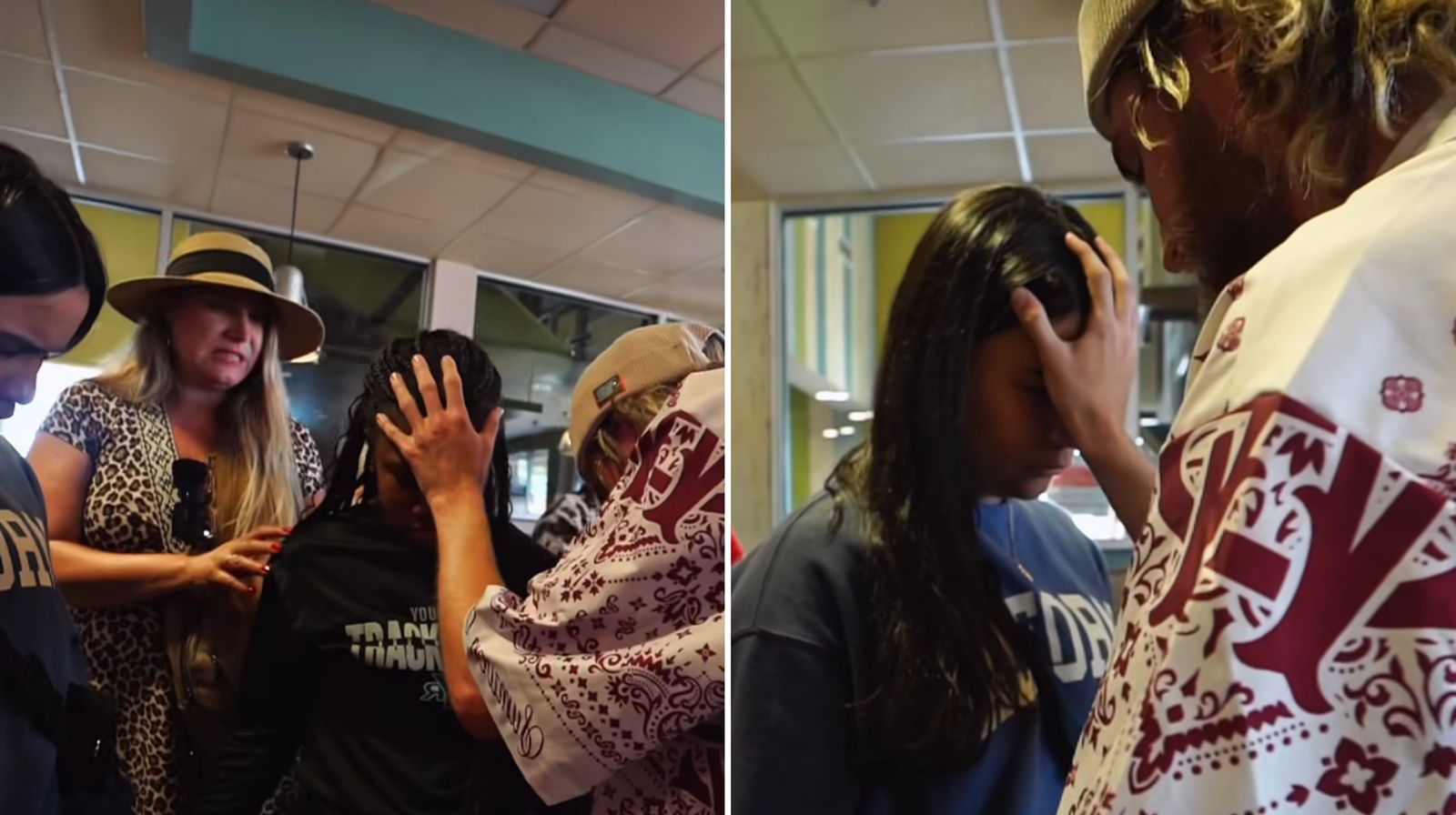 Cristãos evangelizam em loja do McDonald’s e jovens são batizadas com Espírito Santo