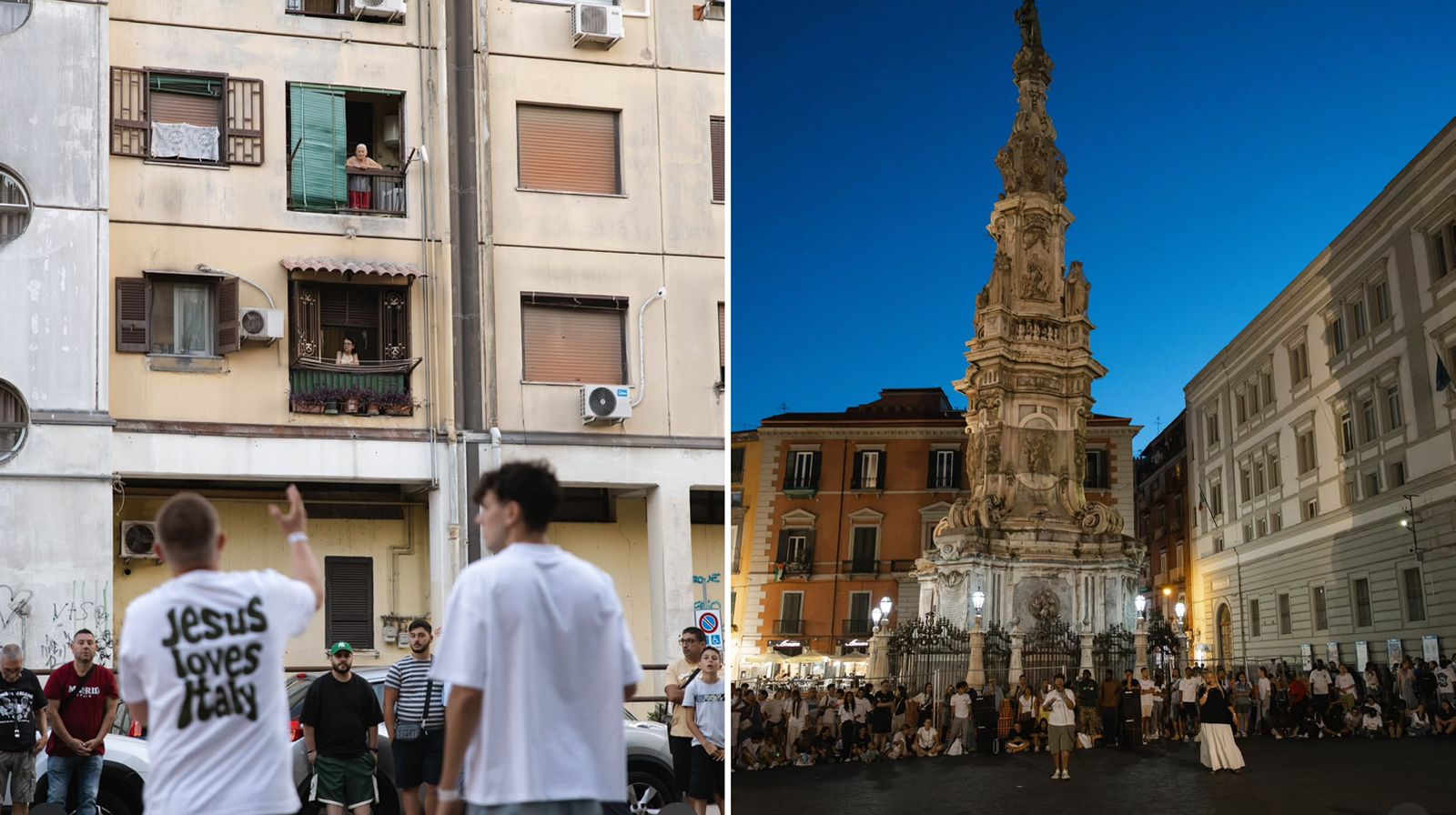 Jovens pregam nas ruas da Itália e mais de 900 aceitam Jesus: “Vimos Deus agir”