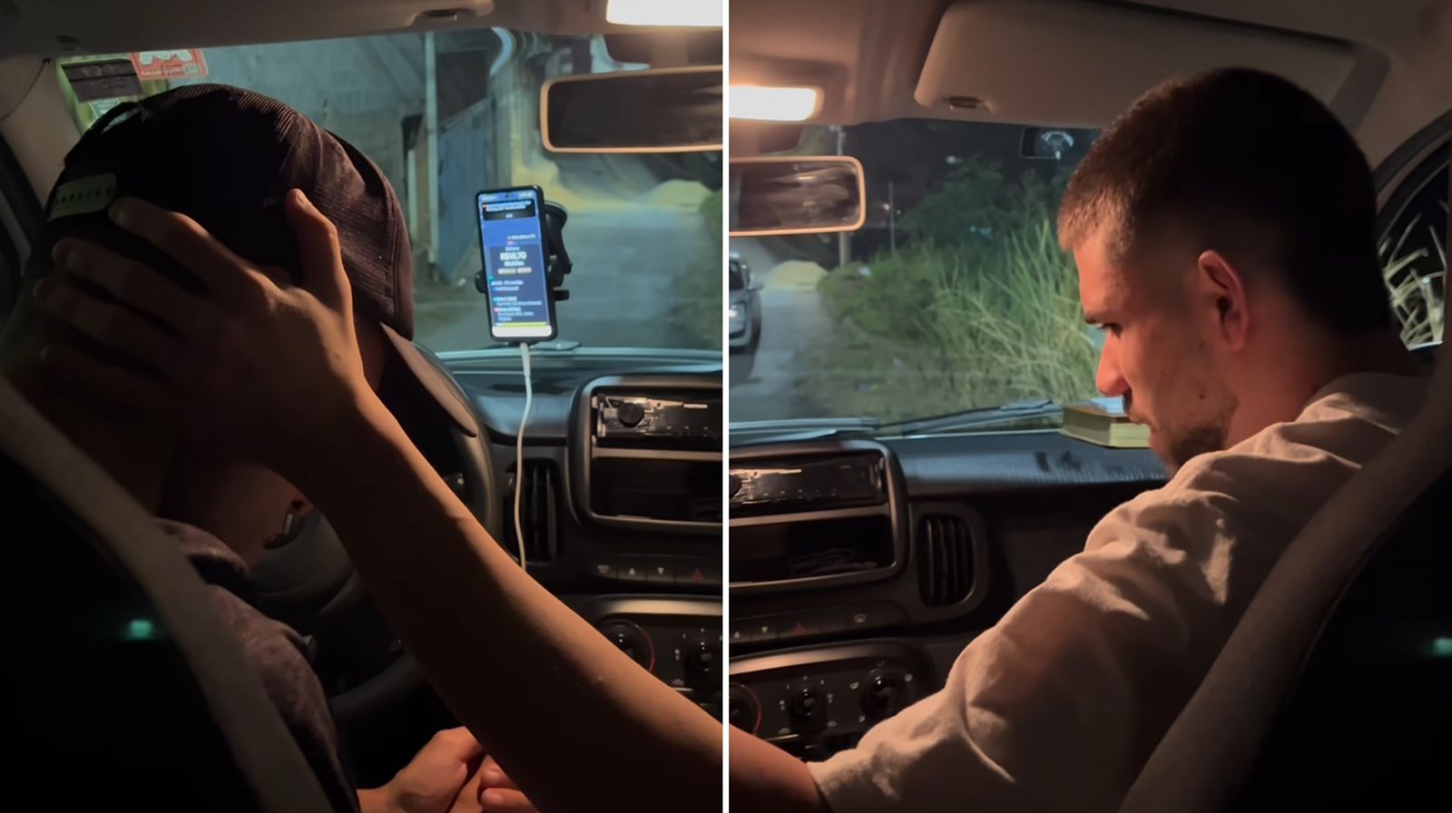 Motorista de aplicativo com problema de audição é curado após oração de passageiro