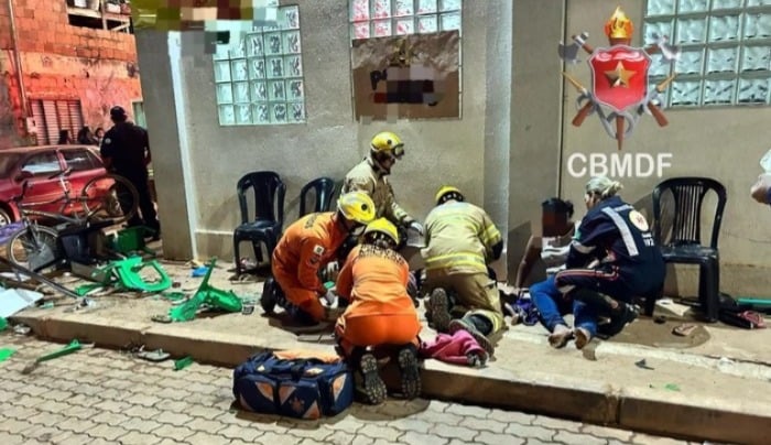 14 cristãos são atropelados por motorista embriagado em frente a igreja no DF