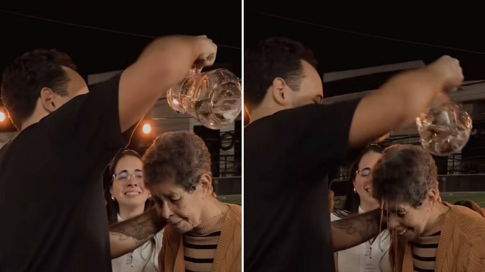 Em luto por perda da filha, pastor batiza idosa de 91 anos: ‘Fé é mais que sentir’