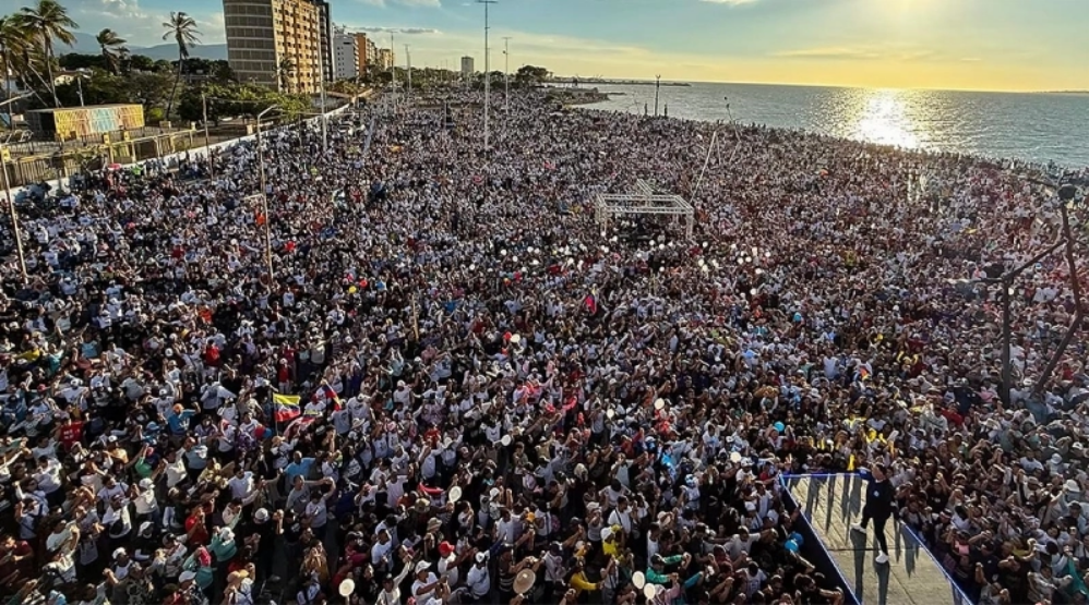 Marcha para Jesus reúne milhões de cristãos em ruas da Venezuela