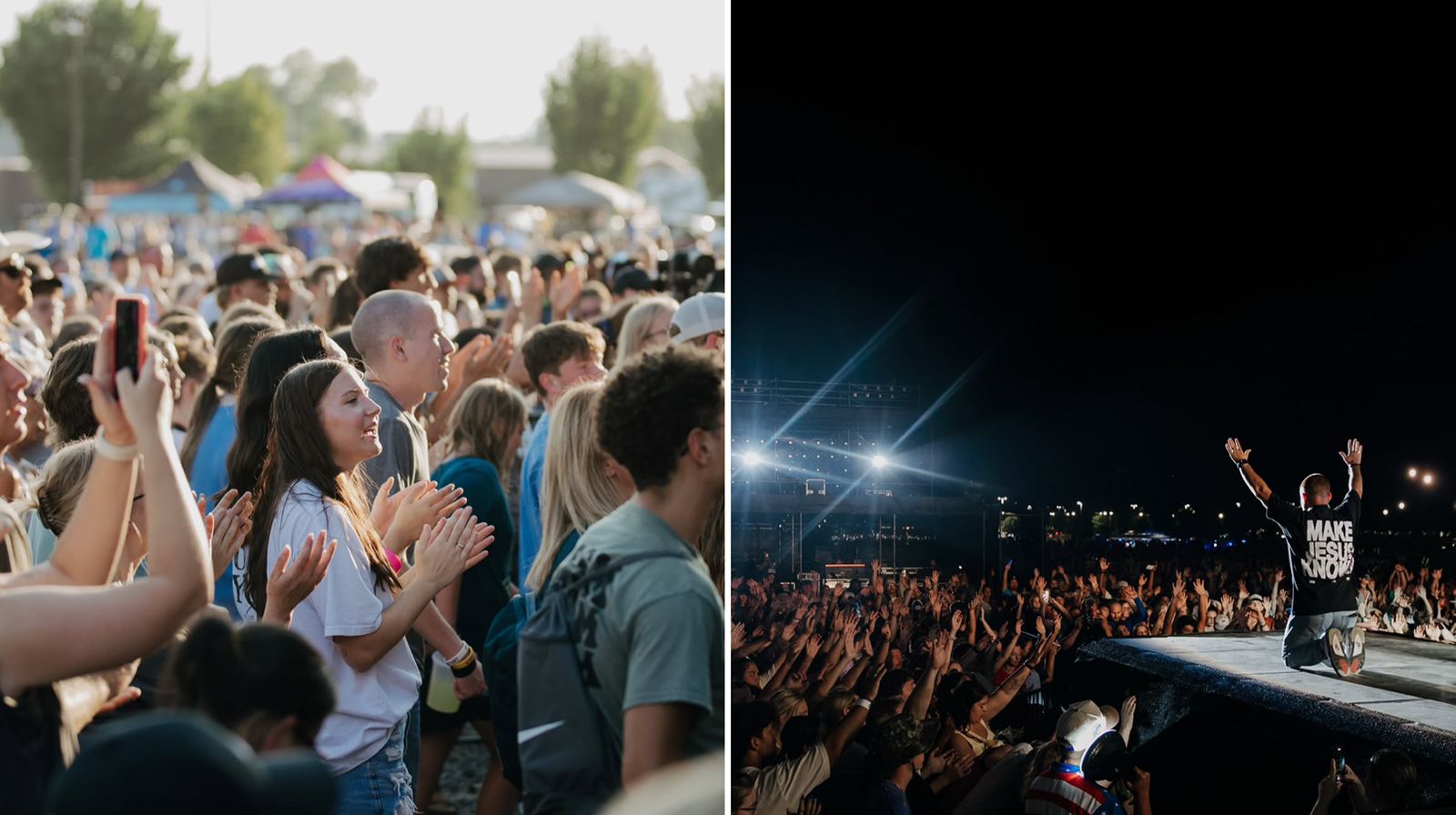 Mais de 1.200 pessoas aceitam Jesus em evento evangelístico nos EUA: ‘Esperança restaurada'