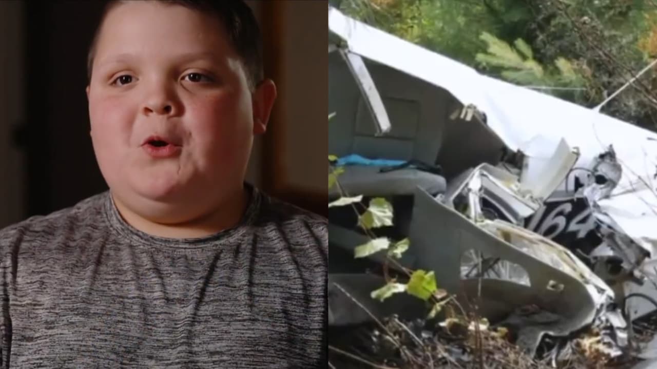 Menino de 7 anos foi o único sobrevivente de acidente de avião nos EUA: ‘Foram anjos’