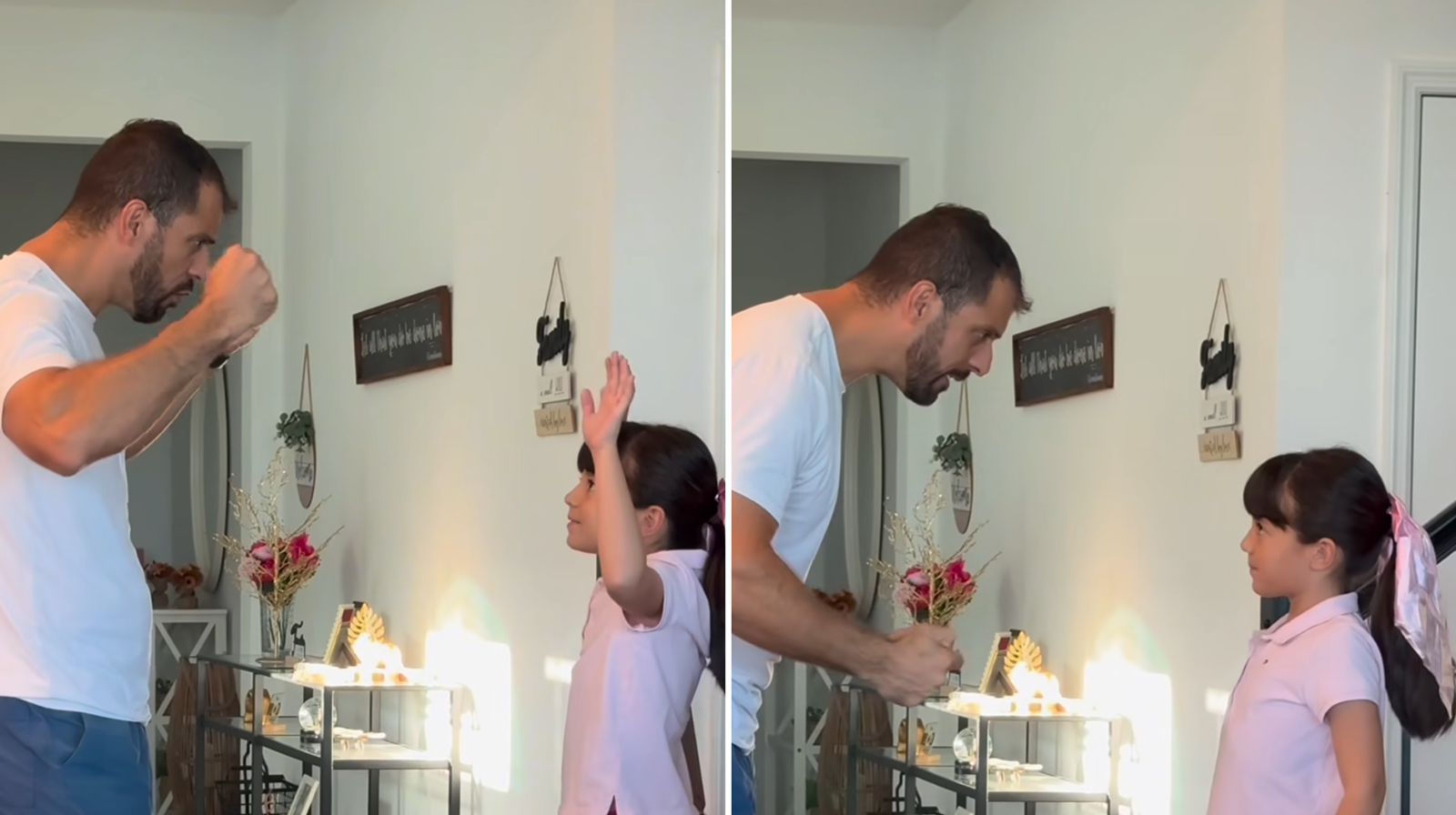 Pai inspira ao encorajar filha com a Bíblia: ‘Você é vencedora em Cristo Jesus’