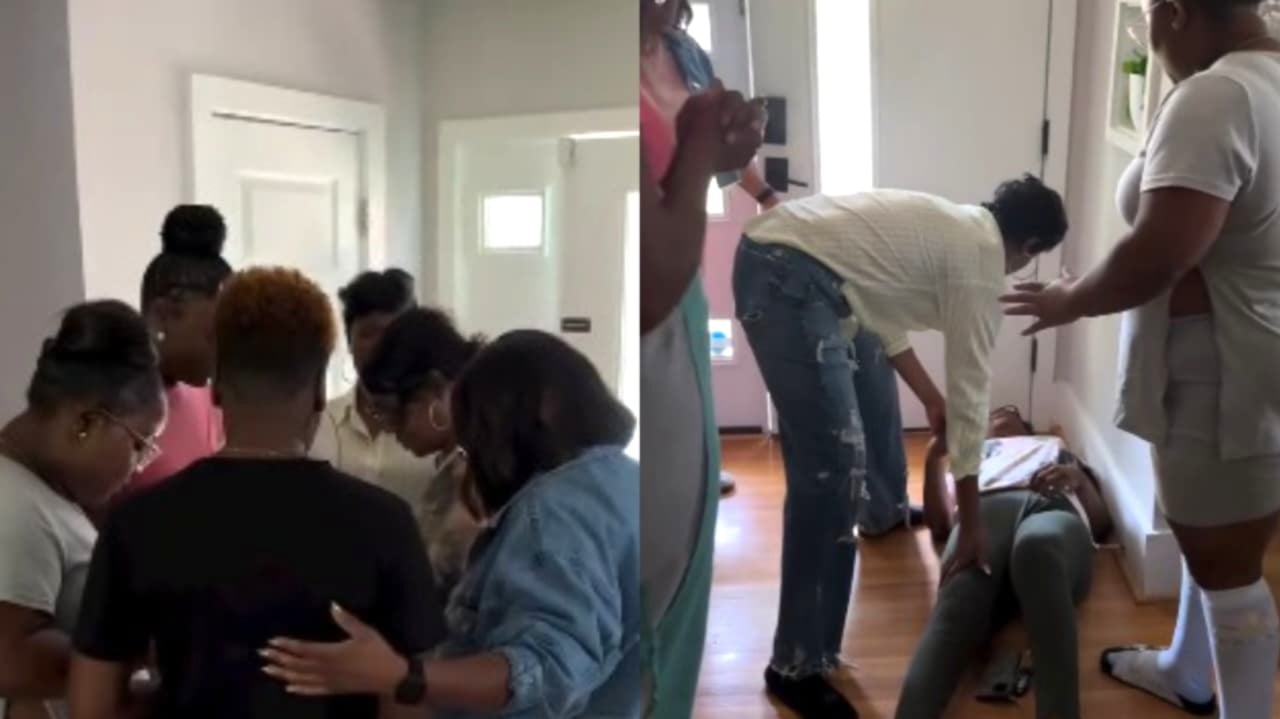 Entregadora de delivery deixa comida e é impactada por reunião de oração: ‘Deus enviou’
