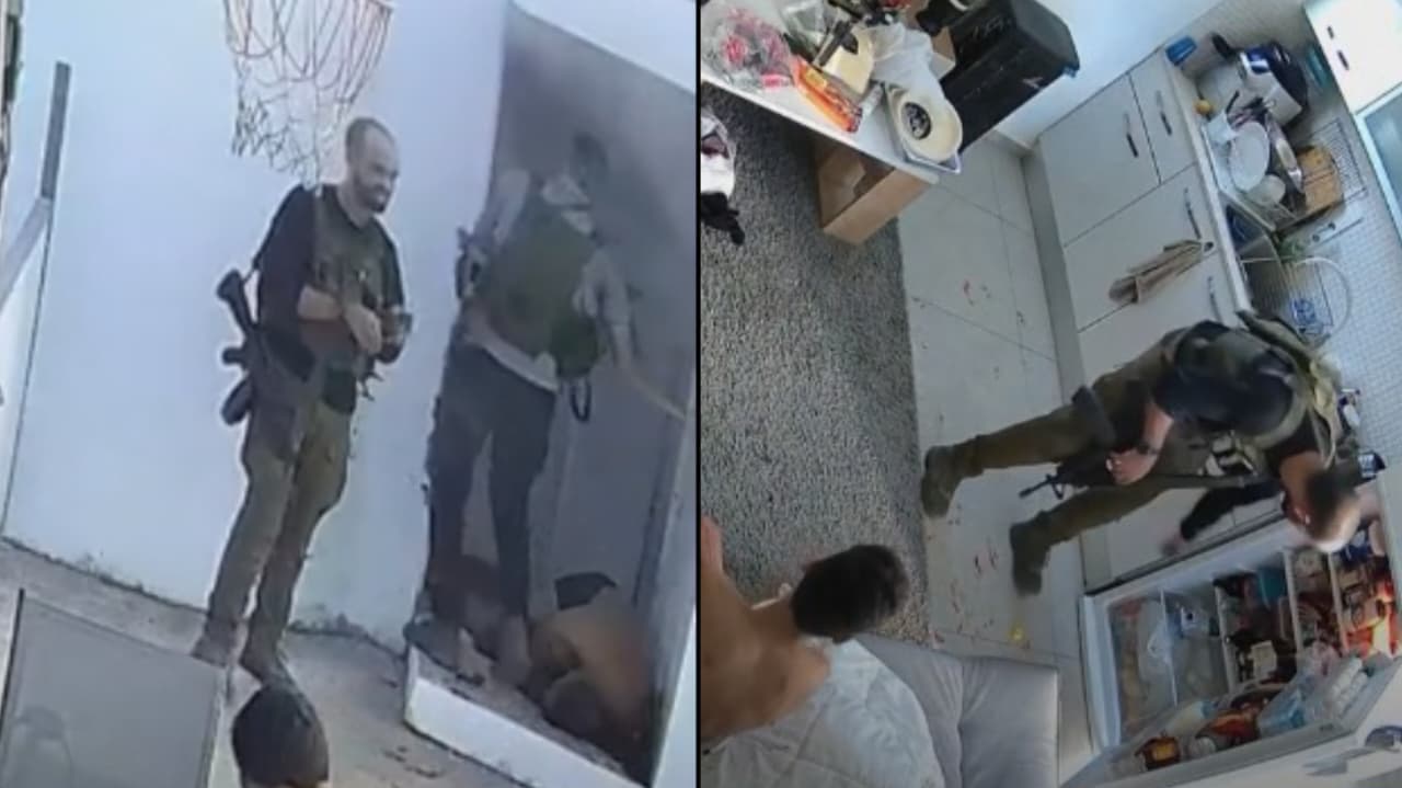 Vídeo: Pai se lançou sobre granada para salvar filhos no ataque do Hamas em Israel