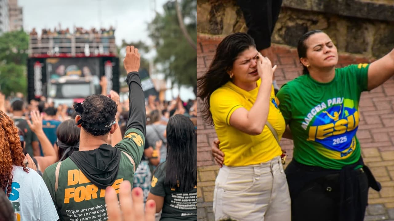 Marcha para Jesus reúne milhares de cristãos nas ruas de Recife