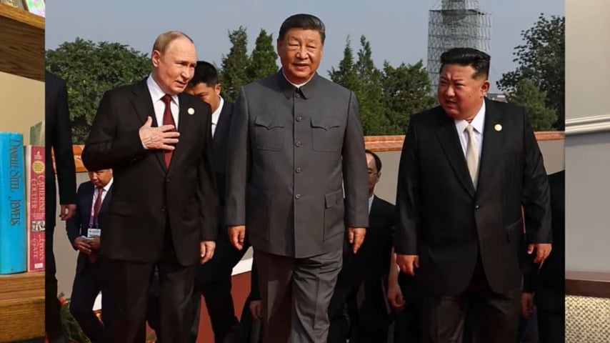China exibe ao mundo seu ‘poder militar’ ao lado da Rússia e Coreia do Norte