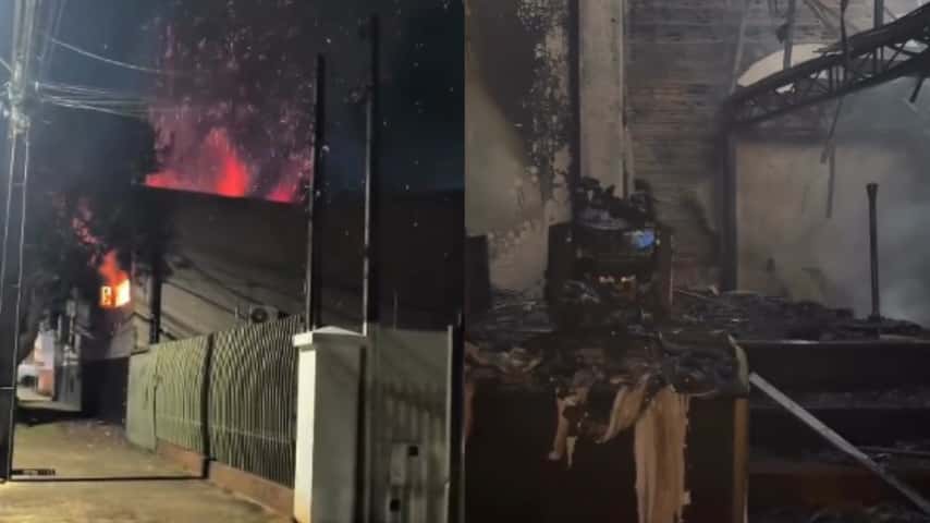 Incêndio destrói templo no Paraná: “Nada vai parar o avanço da Igreja”