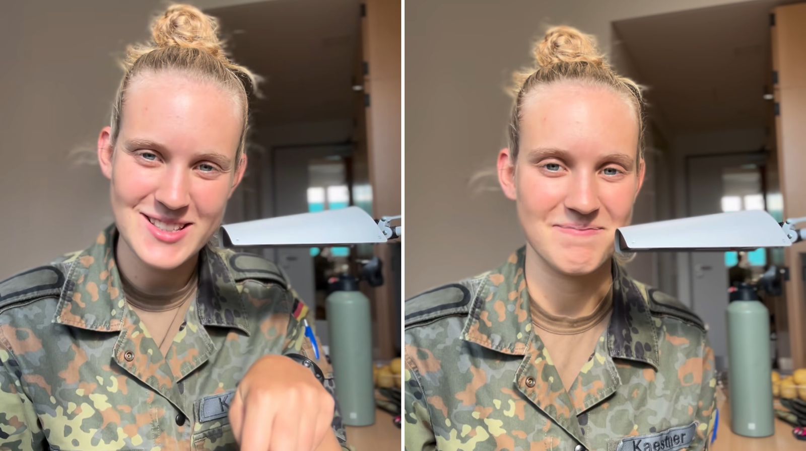 Brasileira que se tornou sargento no Exército Alemão espalha sua fé: ‘Há um propósito’