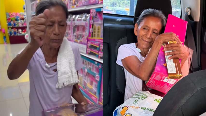 Idosa ganha boneca pela primeira vez após orar por 70 anos: ‘Resposta de oração’