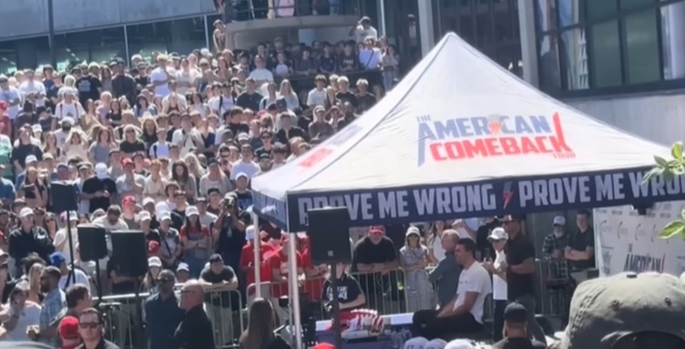 Charlie Kirk falou de Jesus pouco antes do atentado: “Foi crucificado e ressuscitou”