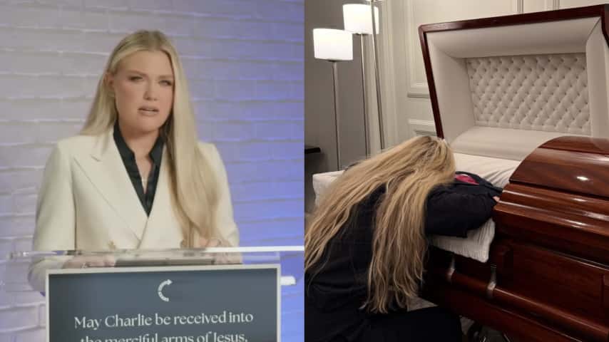 “Meu marido está com o Senhor usando uma coroa de mártir”, diz esposa de Charlie Kirk
