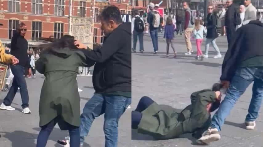 Pregadora de rua é arrastada pelo cabelo por muçulmano na Holanda: “Perseguição”