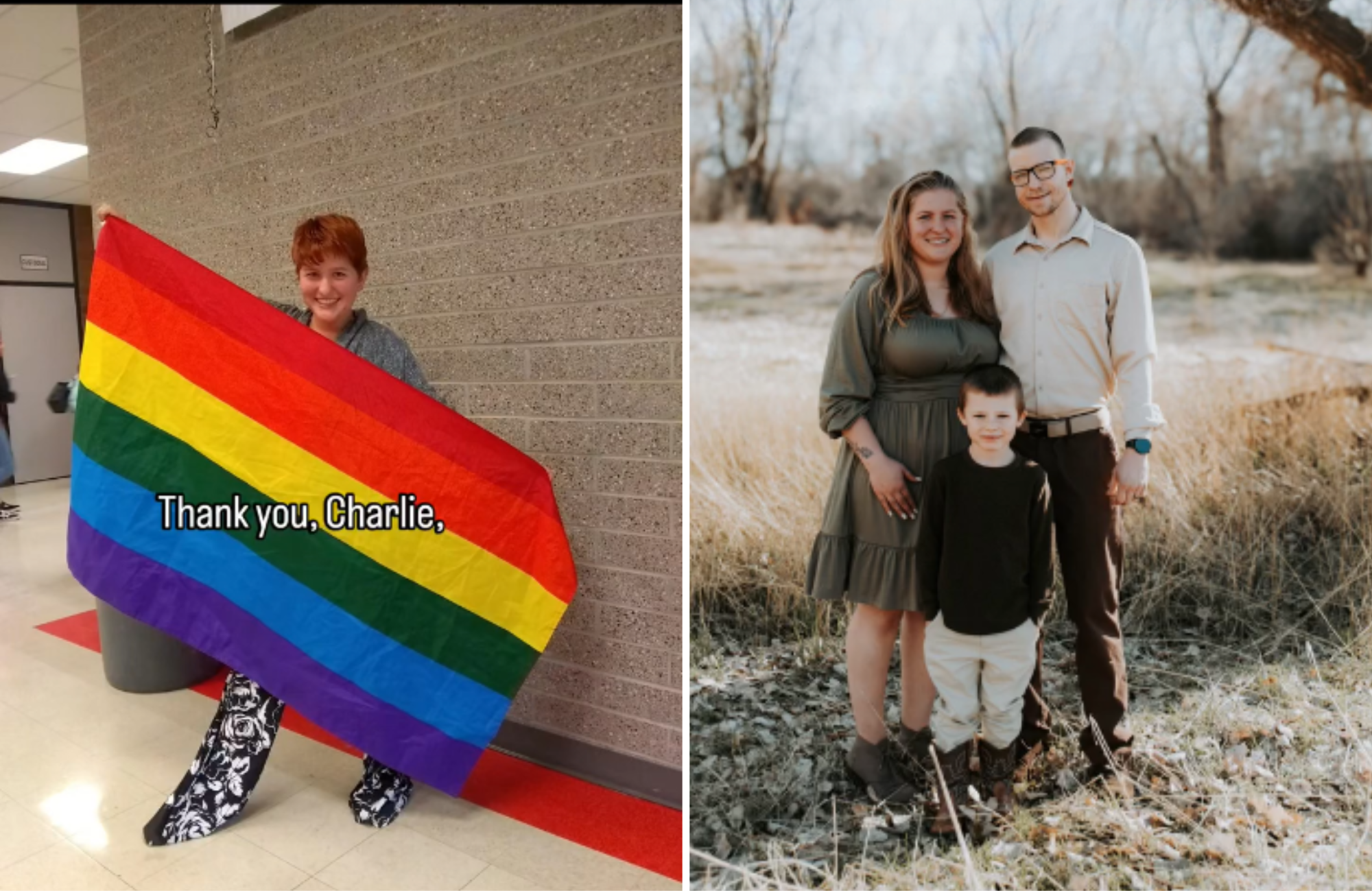 Ex-LGBT testemunha que conheceu Jesus ao ouvir Charlie Kirk: ‘Me casei e sou mãe’