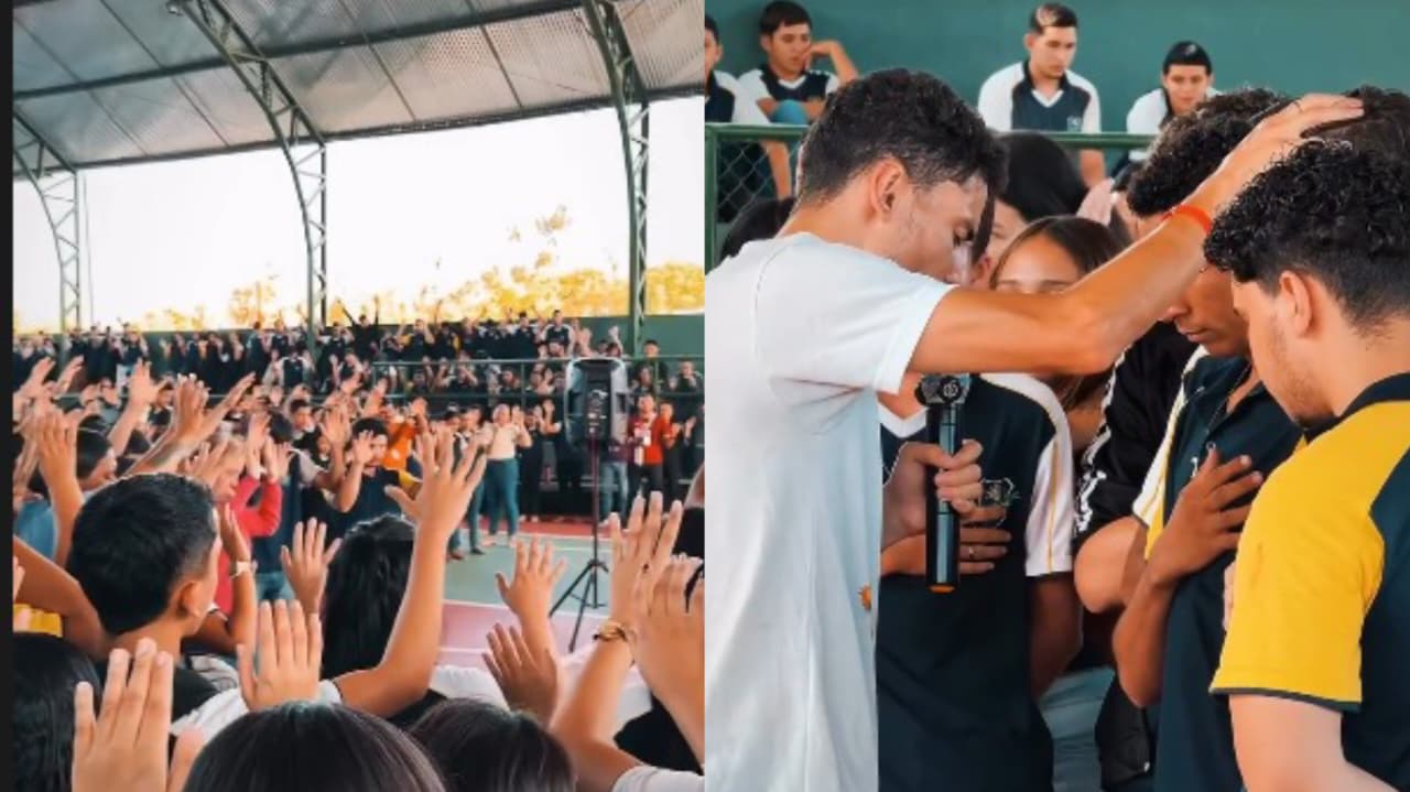 Missão prega em escolas do CE e leva alunos a Jesus: “Essa geração está sedenta”