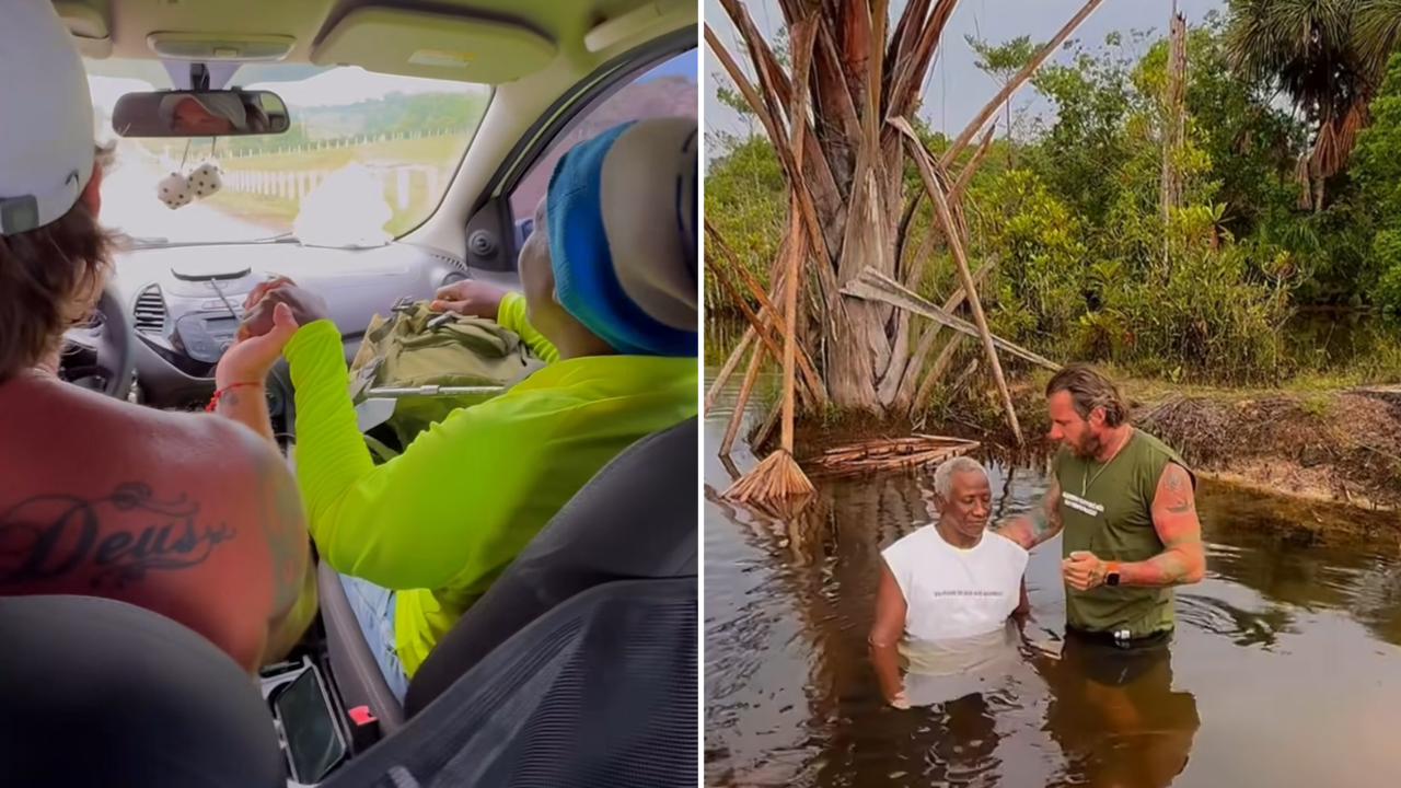 Homem aceita Jesus durante carona e é batizado em rio no Amazonas