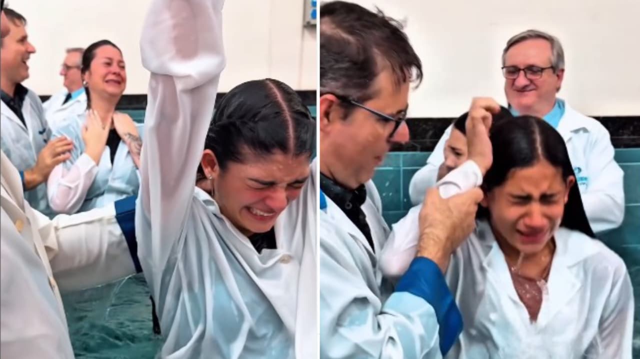 Igreja batiza 350 novos convertidos em SC: “Poder transformador do Evangelho”