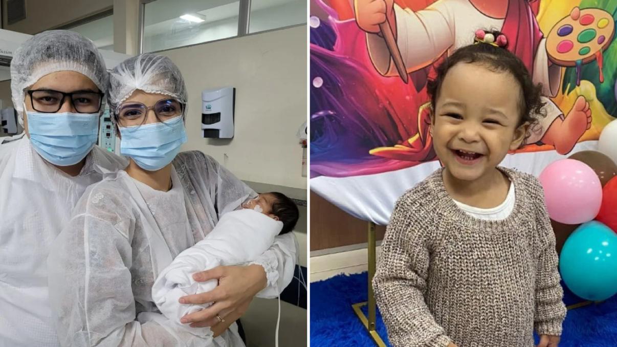 Médicos sugerem aborto por má-formação e bebê nasce perfeita: ‘A última palavra é de Deus’