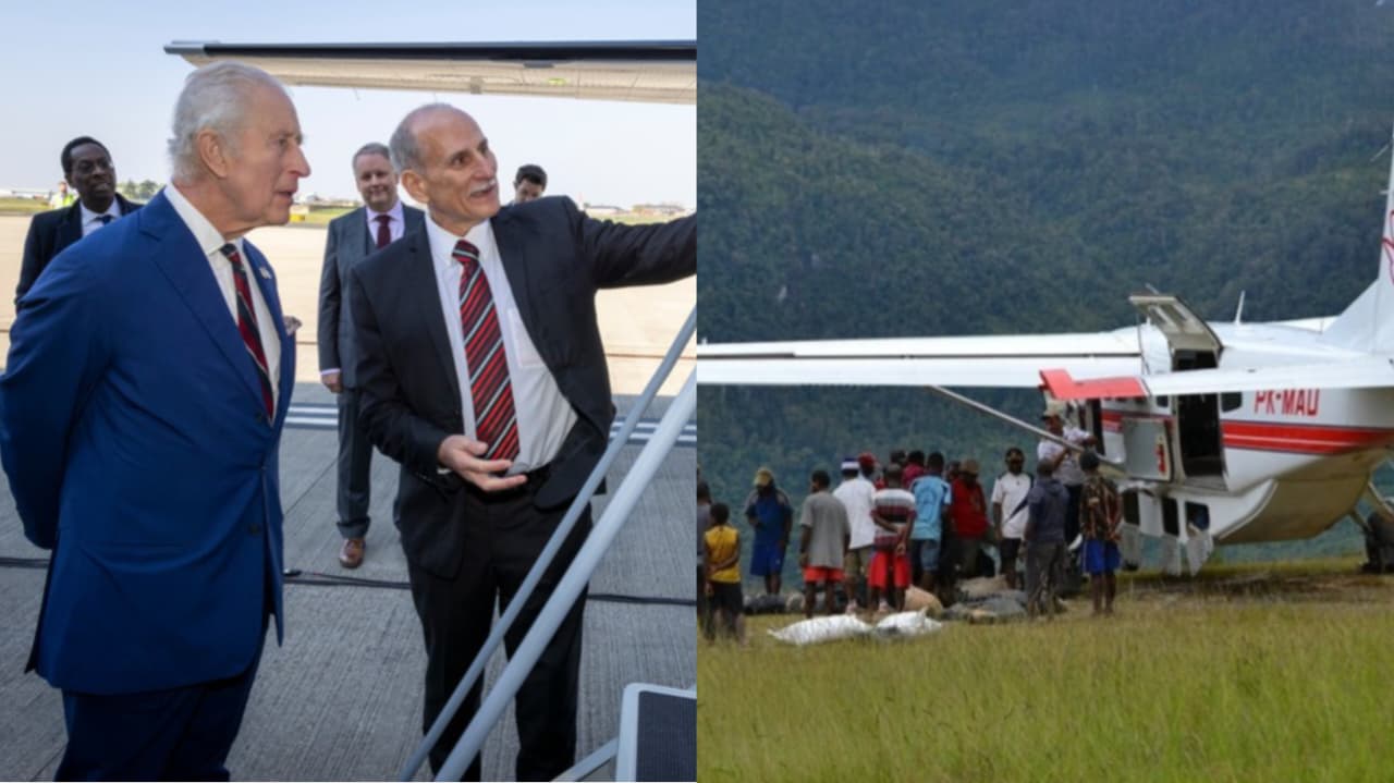 Rei Charles concede medalha a missão de aviação que leva o Evangelho a locais isolados