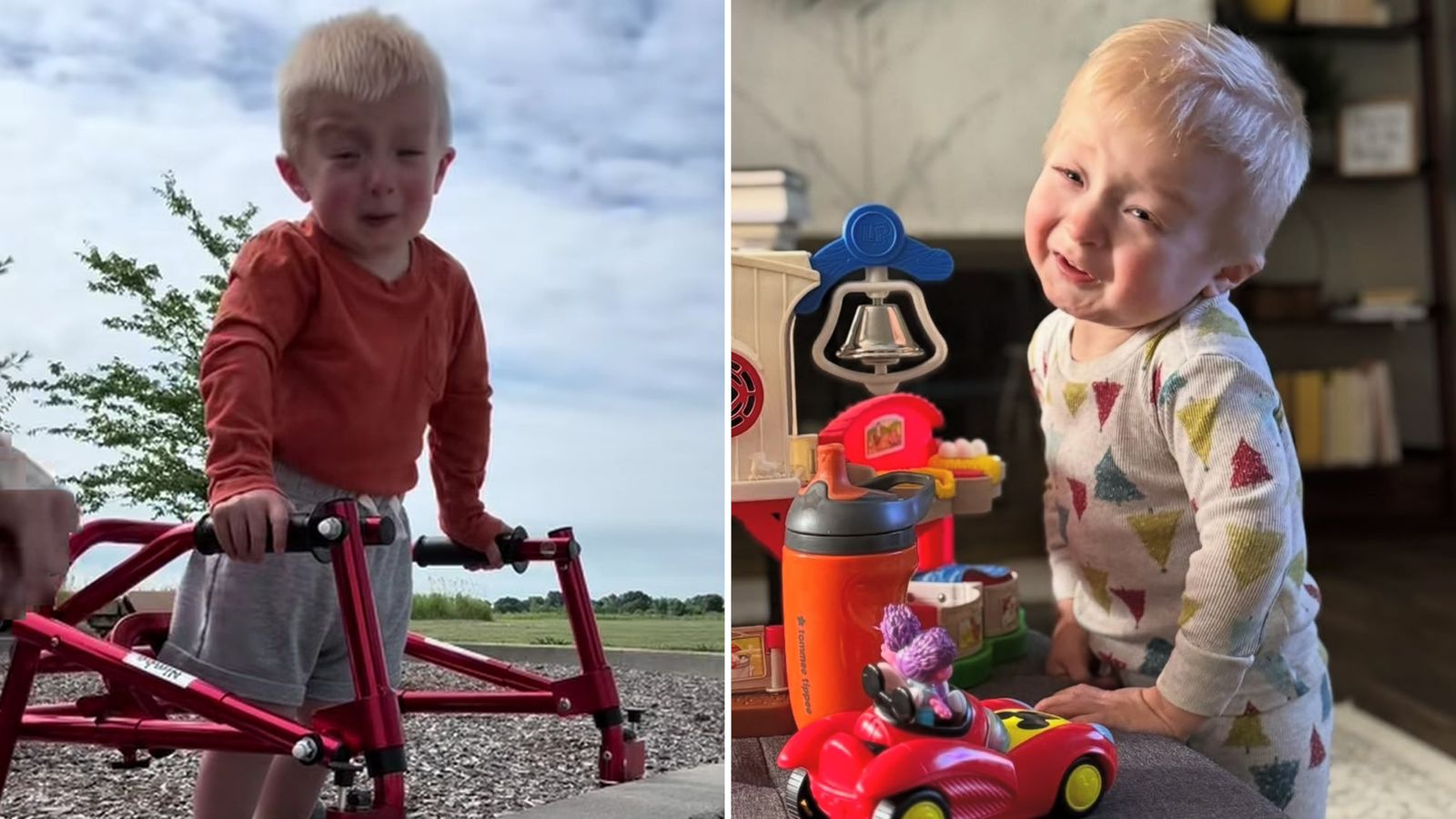 Menino de 2 anos com síndrome rara inspira: “Deus me me fez perfeito”