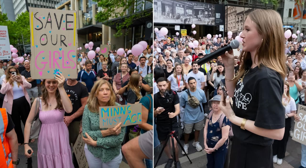 Protesto pró-vida pede fim do aborto de meninas na Austrália: ‘É demoníaco’