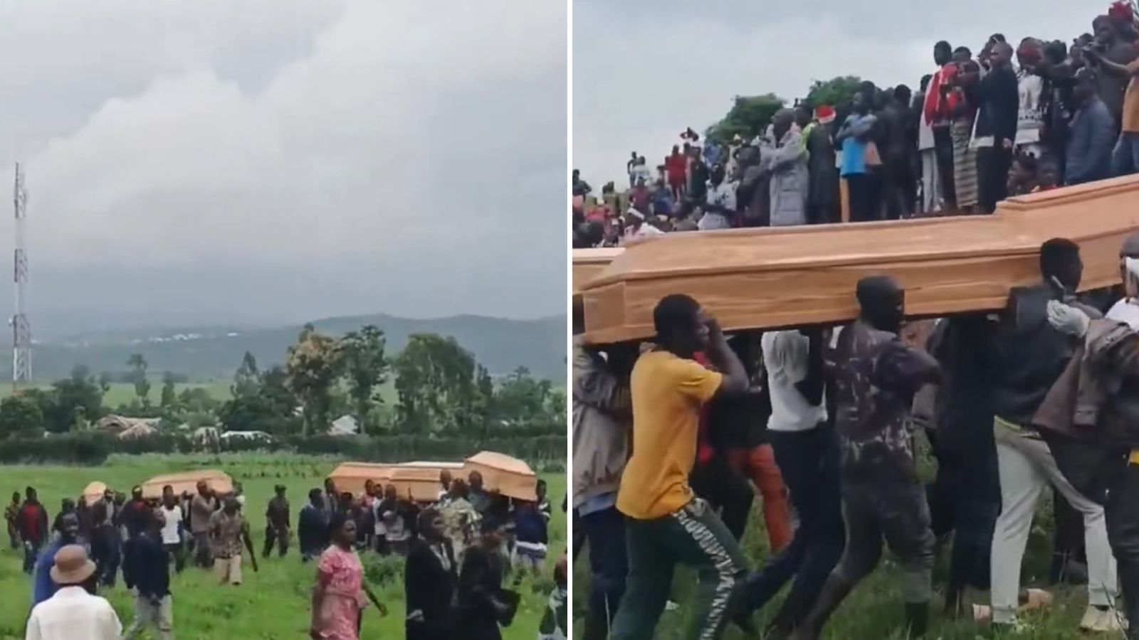 Novas imagens de genocídio cristão na Nigéria chocam: “Famílias inteiras em caixões”