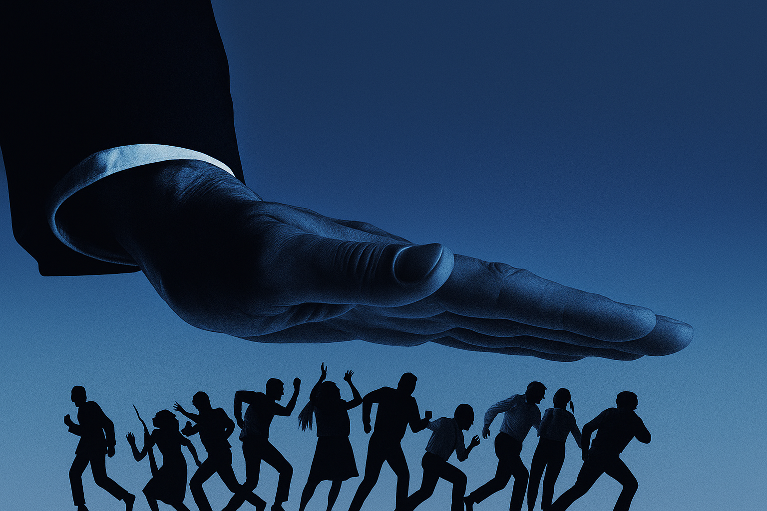 Um povo debaixo de opressão política