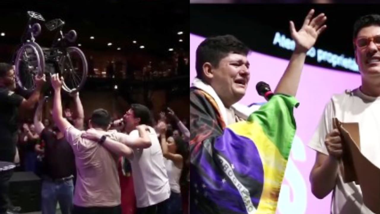 Homem levanta da cadeira de rodas em culto: “Jesus me curou”