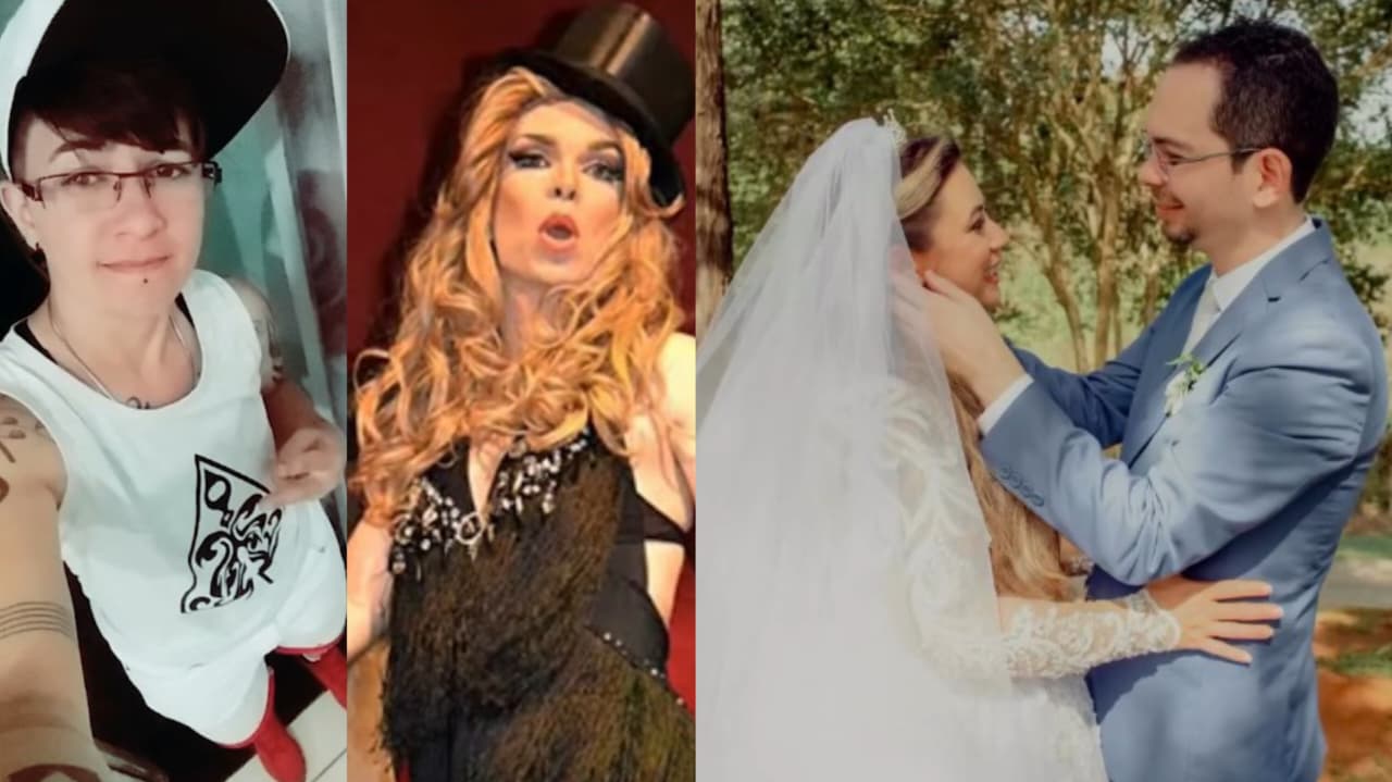 Transformados por Jesus, ex-drag queen e ex-lésbica se casam: “A graça superabundou”