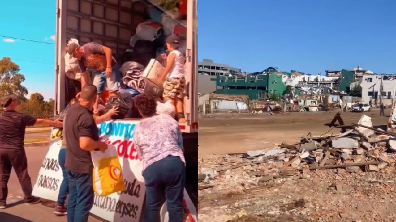 Igreja atingida por enchente no RS envia caminhão de doações ao Paraná: ‘Um dia fomos nós’