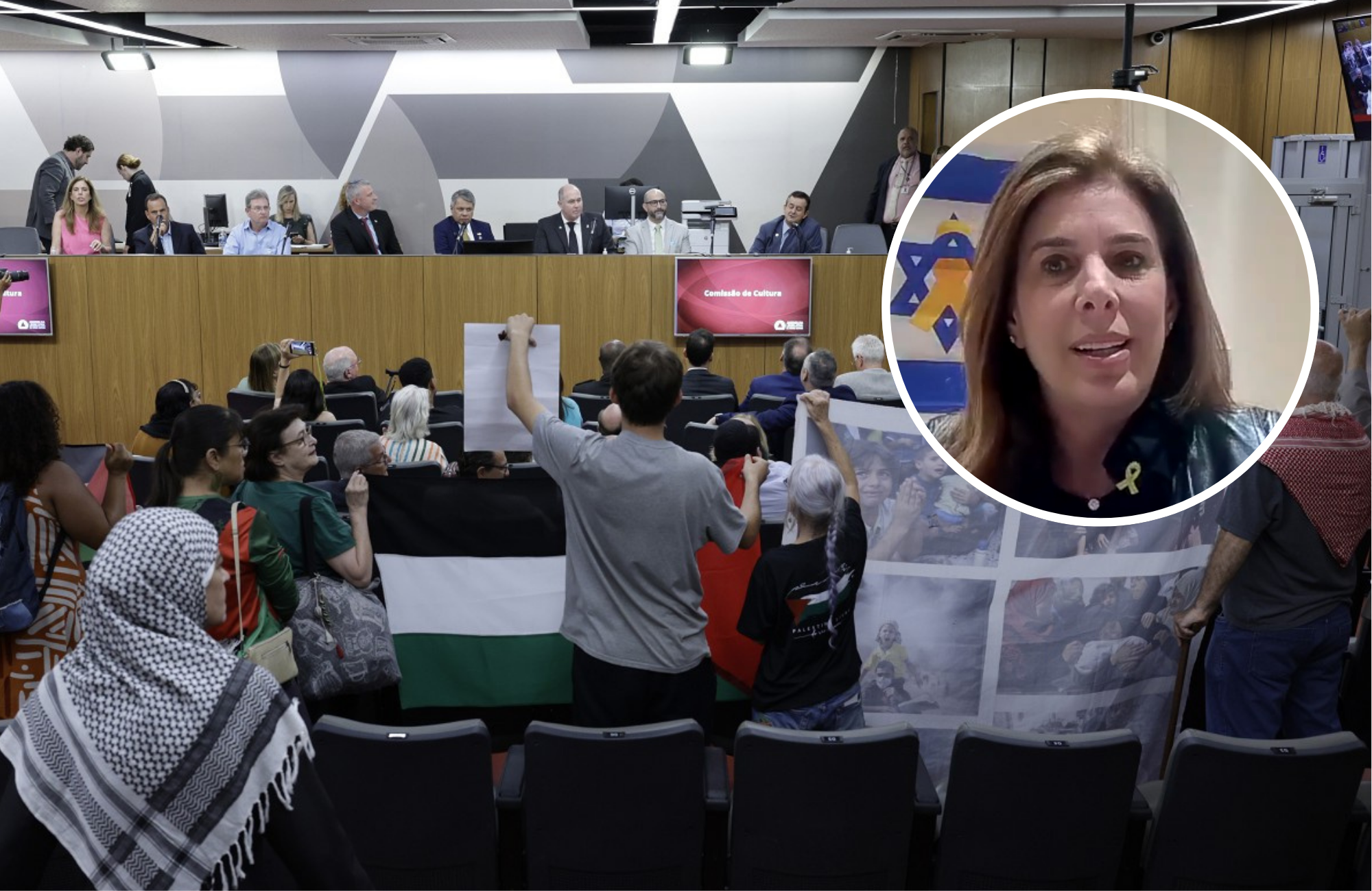 Homenagem a major brasileiro do Exército de Israel é alvo de protestos na Assembleia de MG